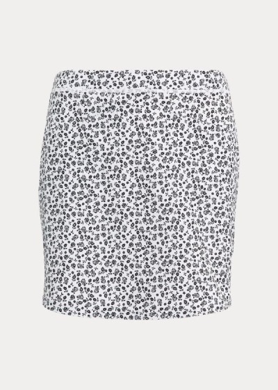 Skorts Ralph Lauren Mujer Blancos Multicolor - Daisy Stretch Golf - ADNGW8635